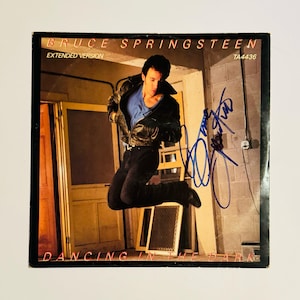 Bruce Springsteen Authentic Signed Cover With Certificate