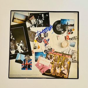 Paul Weller Authentic Signed LP Inner With Certificate