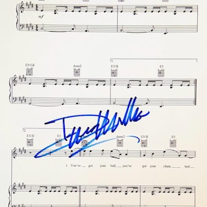 Dave Matthews Genuine Signed Music Lyric + Certificate of Authenticity (COA)
