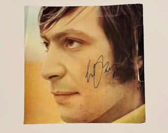 Interior del LP de Charlie Watts, firmado auténtico, con certificado.