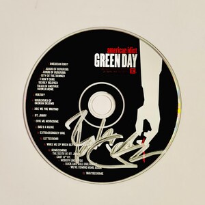 Billie Joe Armstrong Genuine Authentic Signed CD With Certificate