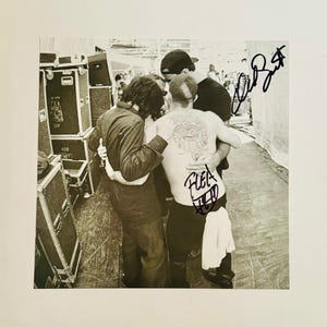Chad Smith & Flea Genuine Authentic Signed Vinyl With Certificate
