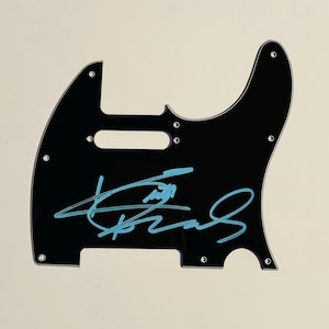 Keith Richards Authentic Signed Pickguard With Certificate
