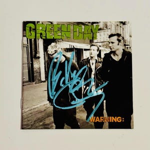 Billie Joe Armstrong Genuine Authentic Signed CD Cover With Certificate