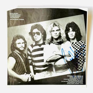 貴重 VAN HALEN エドワード・ヴァン・ヘイレン直筆サイン エディ・ヴァン・ヘイレンの直筆サイン入りCD COA付き - Etsy 日本
