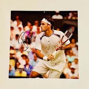 Rafael Nadal Authentic Signed Calendar Photo With Certificate