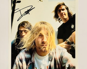 Dave Grohl Authentic Signed Calendar Photo With Certificate