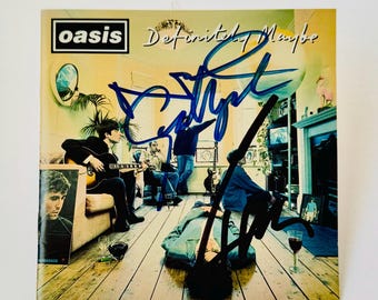 Liam Gallagher Oasis SIGNED 8