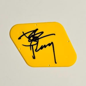 Joe Perry Authentic Signed Pickguard Back With Certificate