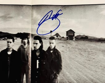 Bono U2 Autograph SIGNED Photo Custom Framed 11x14 Matted Display