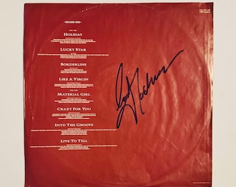 Autograph Signed Madonna CD - Etsy