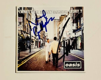 オアシス ノエル・ギャラガー＆リアム・ギャラガー 直筆サイン入り