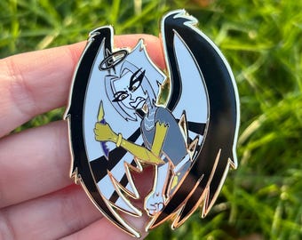 Lute, Gravity Hazbin Hotel Enamel Pin
