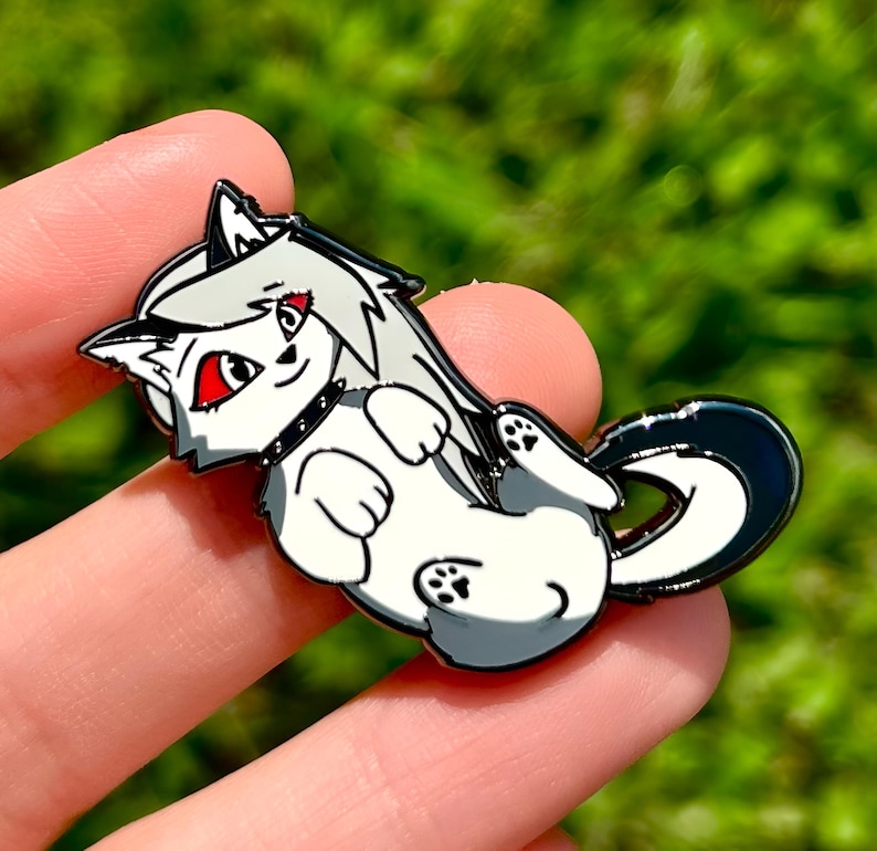 Helluva Boss Puppy Pin, Loona, Queen Bee and Vortex Enamel Pins - Etsy