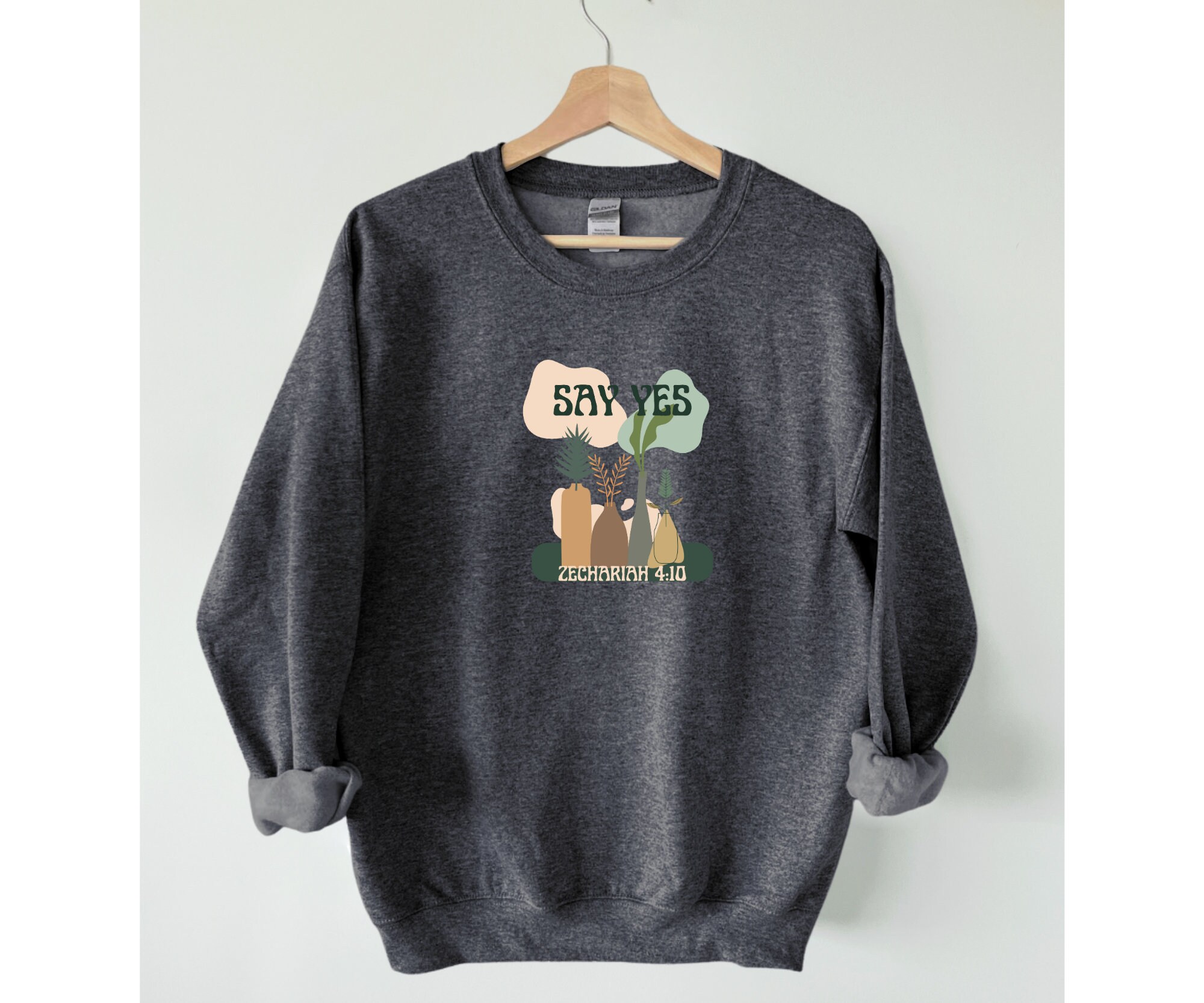 MOPS Say Yes Sweatshirt Moms of Preschoolers Mops Etsy