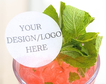 50 Customizable Edible Drink Toppers: Vegan Cocktail Garnish
