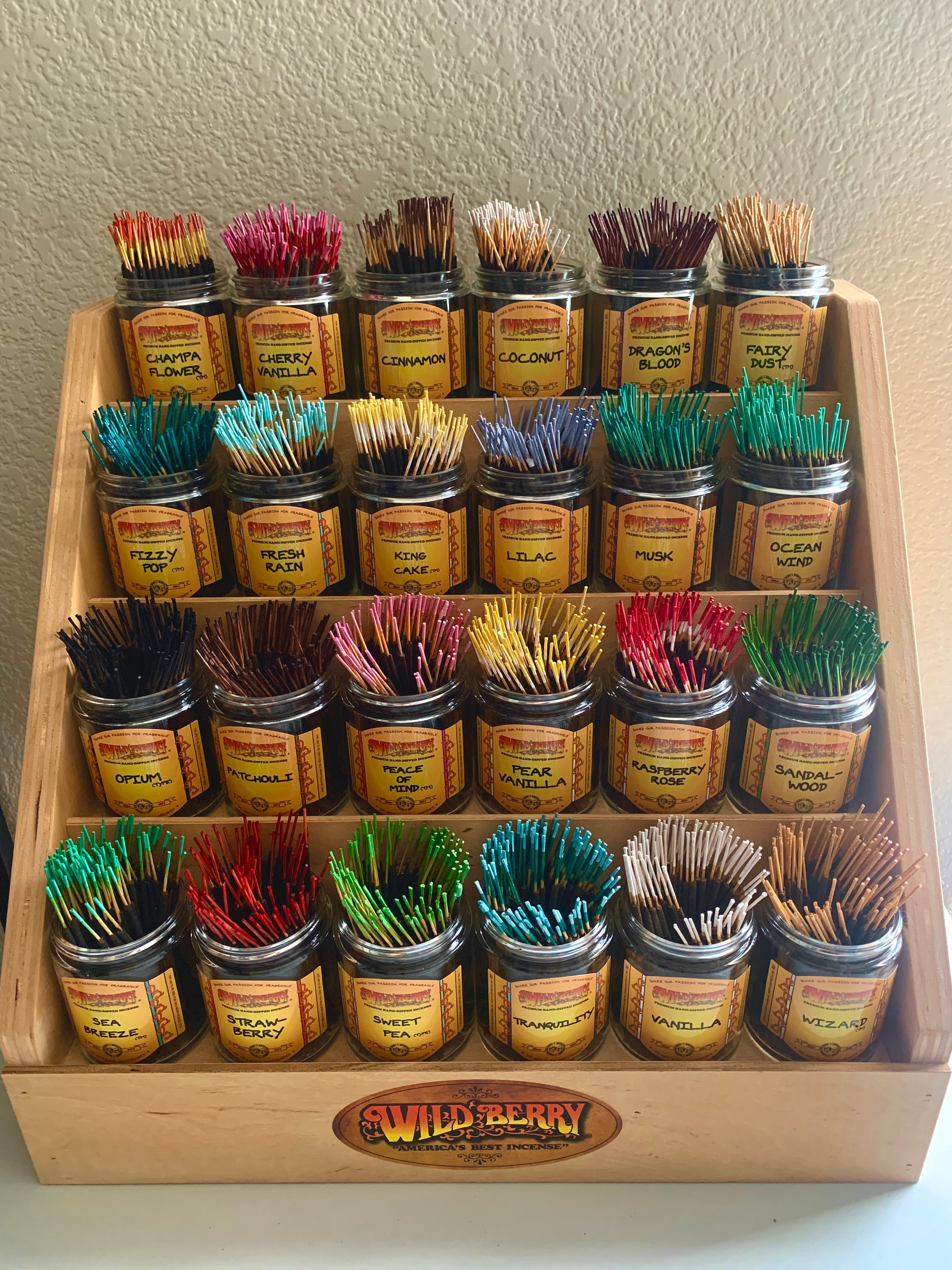 WildBerry Incense Shorties sticks