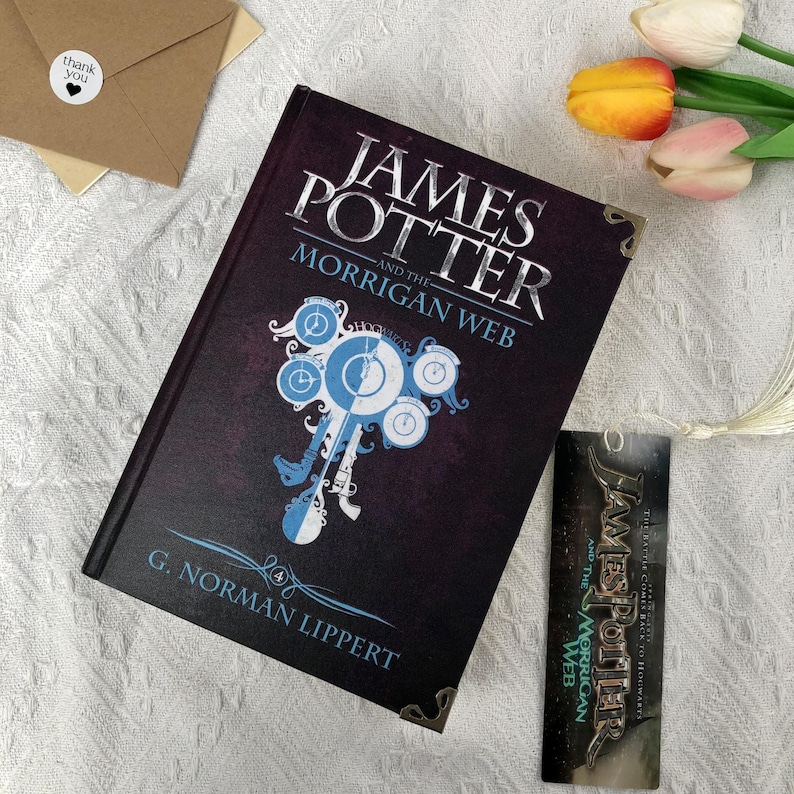 James Potter Hardcover Book Set by G. Norman Lippert | Complete 5-Volume Magic Adventure Series Collection | Wizard Fiction Collector Gift Volume 4