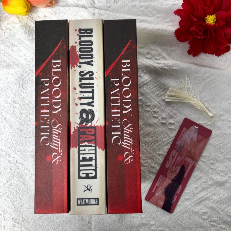 Bloody Slutty & Pathetic Hardcover Book | Dark Romance Fanfiction Collector Edition | Dramione Fanmade Fantasy Book | BookTok Romance Gift bild 3