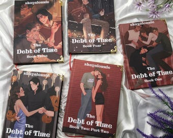 The Debt of Time Complete Series Hardcover – Hermione x Sirius Fanfiction, Marauders Era Time Travel Book, Dark Academia Collector Edition