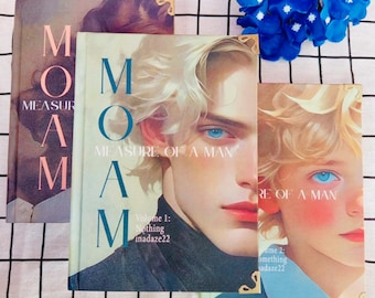 Measure of a Man Trilogy Hardcover Fanfic Book Set, 3 Volume Collector Set by inadaze22, Dramione Dark Romance Fanfiction
