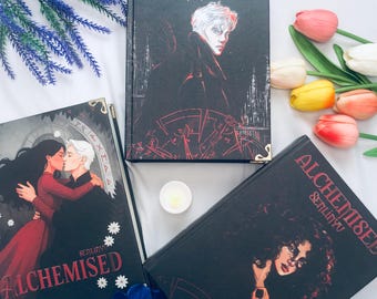 Alchemised Hardcover Fanfiction Edition by SenLinYu | Dark Fantasy Romance Collector Edition | Deluxe Hardcover Gift for Readers
