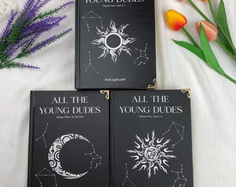 All The Young Dudes Hardcover Book Set | 3 Volume Marauders Era Fanfiction Series | Wolfstar | ATYD Collector Edition Gift for Readers