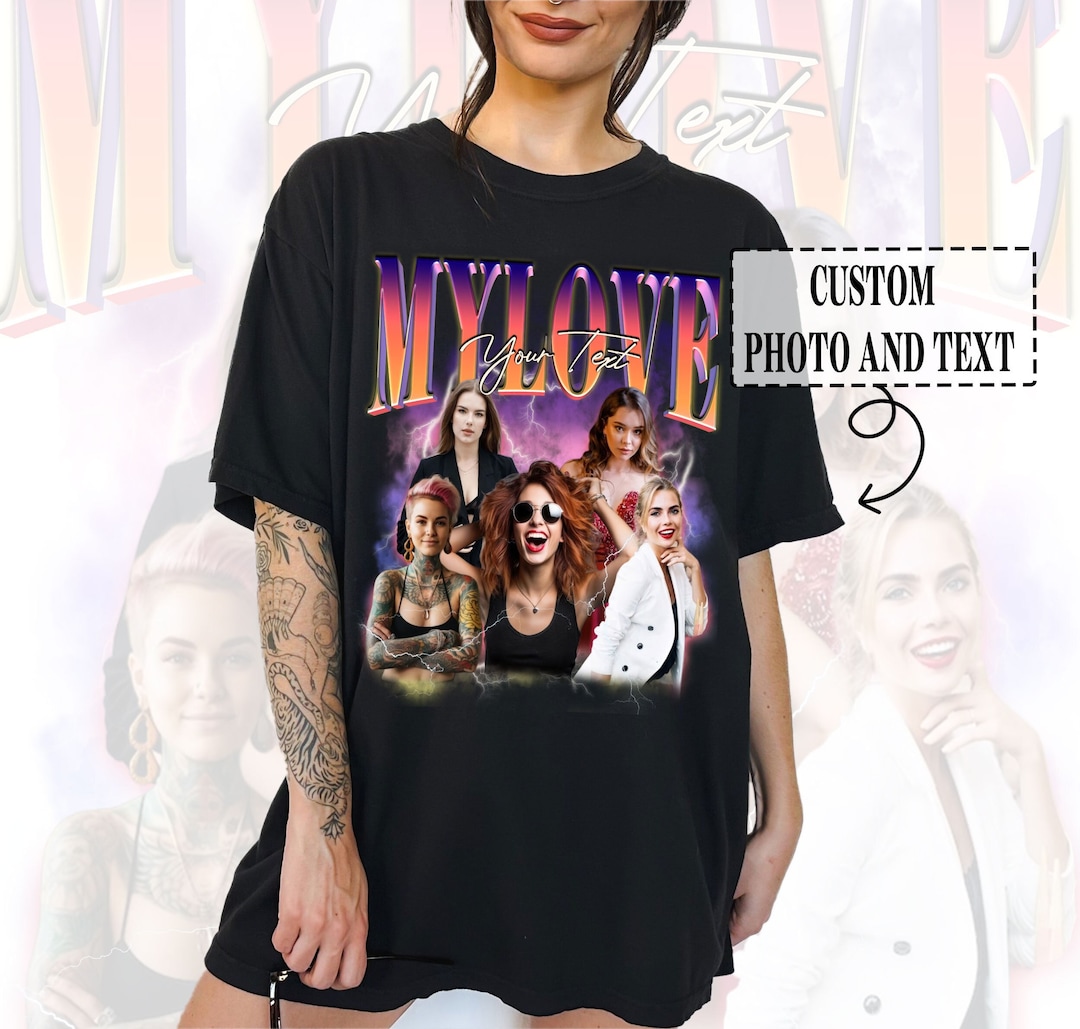 CUSTOM BOOTLEG Shirt Your Own Bootleg Shirts Girlfriend - Etsy
