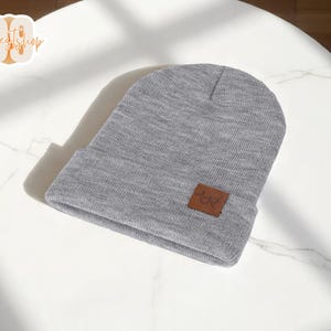Unisex Knit Beanie Hat | Warm Soft Winter Cap | Casual Daily Wear | Stylish Plain Cold Weather Headwear | Different Colors Available