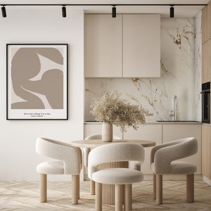 Beige natural poster wall art neutral soft poster beige warm print decor wall abstraction modern neutral gallery wall modern beige creme