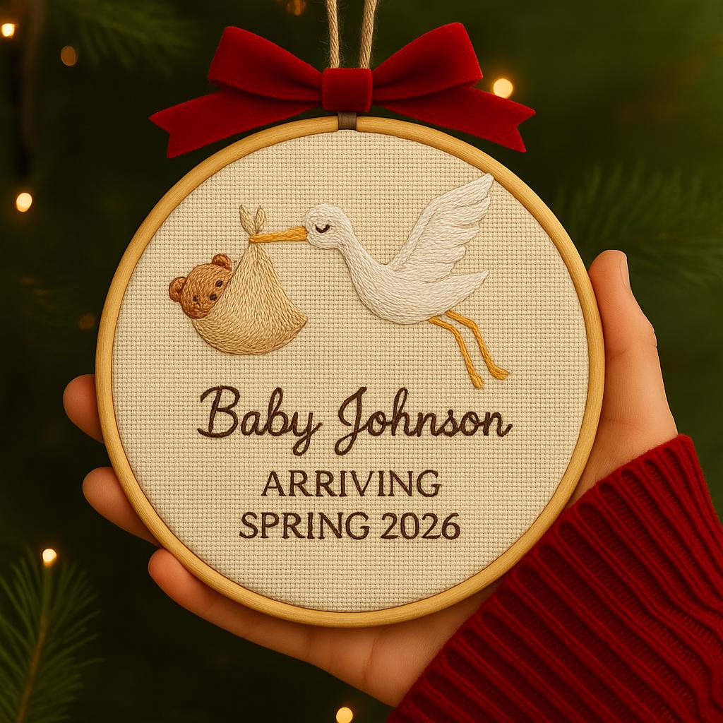 Baby Stocking Announcement - Etsy