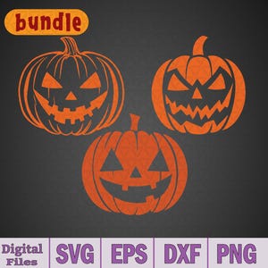 Pumpkin Face Halloween Svg, Pumpkin Svg, Halloween Svg