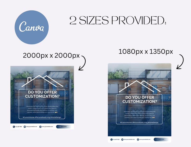 Property Management Social Media Templates, Real Estate Marketing, Landlord Instagram, Editable in Canva, Tenant Advertising, Realtor Posts image 2