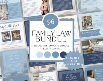 Law Firm Social Media Templates, Family Lawyers Instagram, Law Firm Marketing, Attorney, Modern Lawyer, Unique Canva Designs for Lawyers