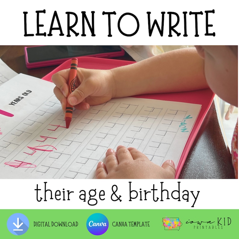 All About Me Tracing Kid Worksheetsprint at Homecustomizelearn to