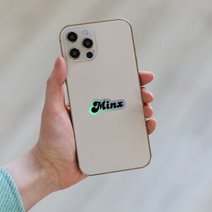 MINX Holographic stickers