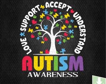Autism Awareness Day Support T-Shirt Accept Understand Love Autism Awareness Day Support T-Shirt Accept Understand Love
