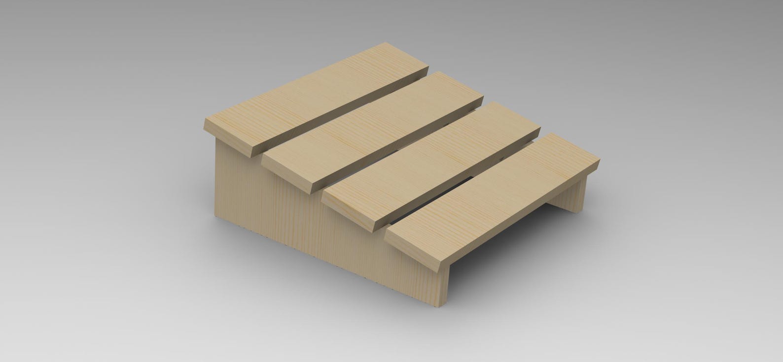 DIY Wooden Foot Rest Plans | Office Footrest Woodworking PDF | Desk ...