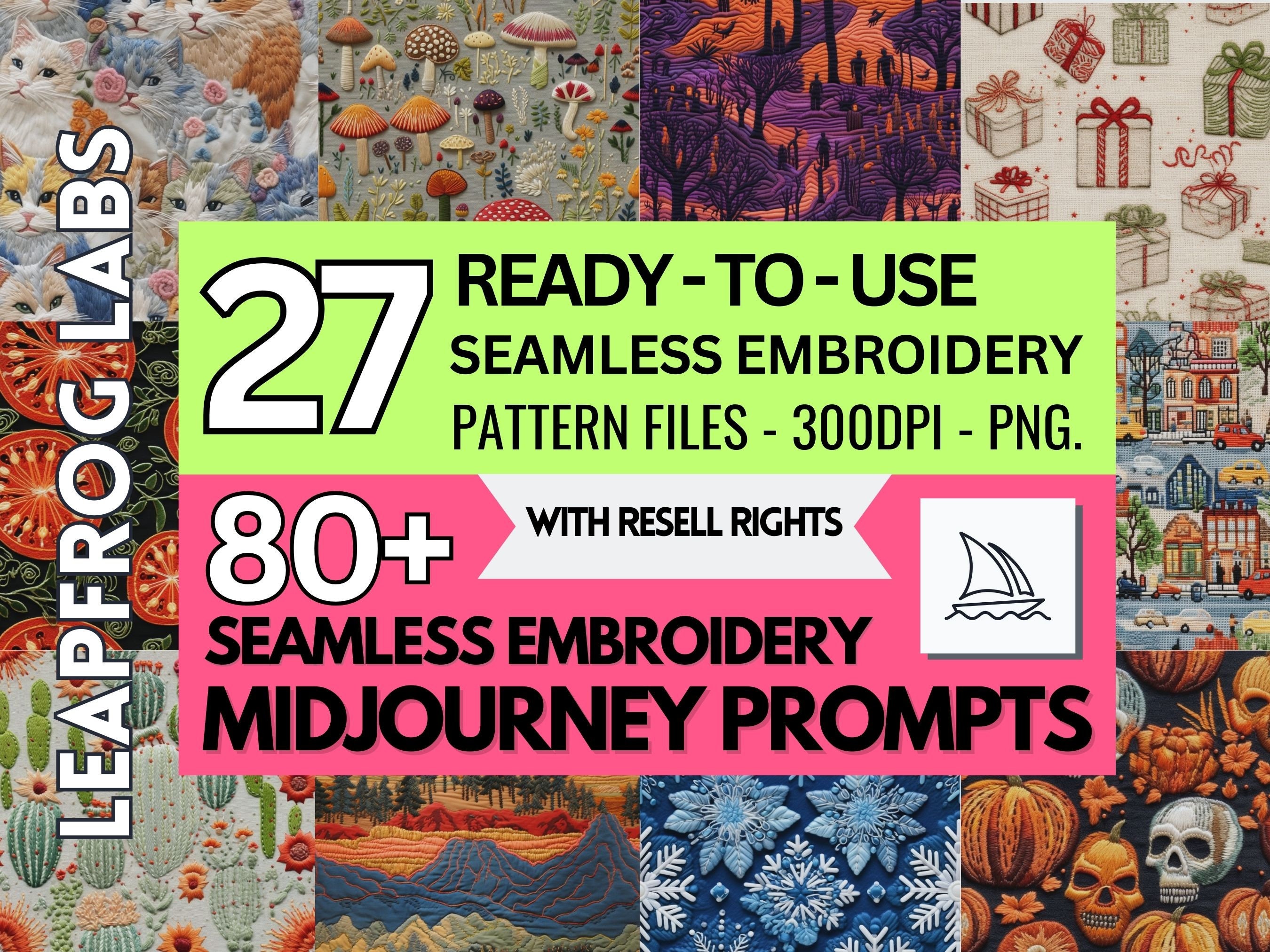Nearly Free Vintage Embroidery Books (Vol 2), Digital Download, PDF Files,  7 Books for 99 cents. That's less than 15 cents each!