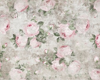 Roses vintage seamless pattern, antique background