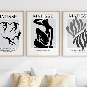 Henri Matisse Print Set: Museum Gallery Wall Art (Digital Download)