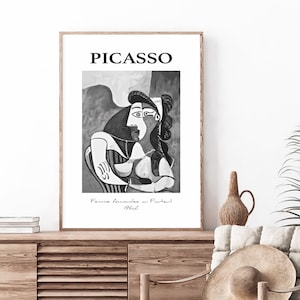 Picasso Exhibition Print: Modern Home Wall Art (Digital Download)