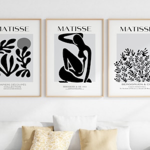 Henri Matisse Print Set: Museum Gallery Wall Art (Digital Download)