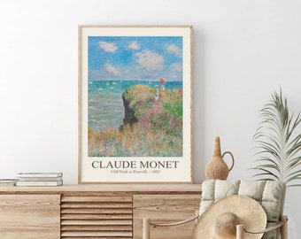 Monet Druck, Monet Poster, Strand Haus Dekor, Claude Monet Gemälde, druckbare Wandkunst, vielseitige Wandkunst