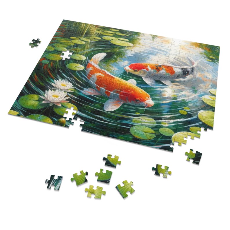 Fish Koyjigsaw Puzzle Box, 3D Animal Picture Puzzle Art for Kids and ...