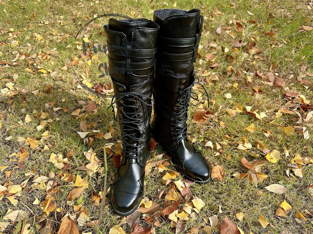 Mooke Retro Herren Piratenstiefel Mit Manschetten M Produktbild-Vorschau 10