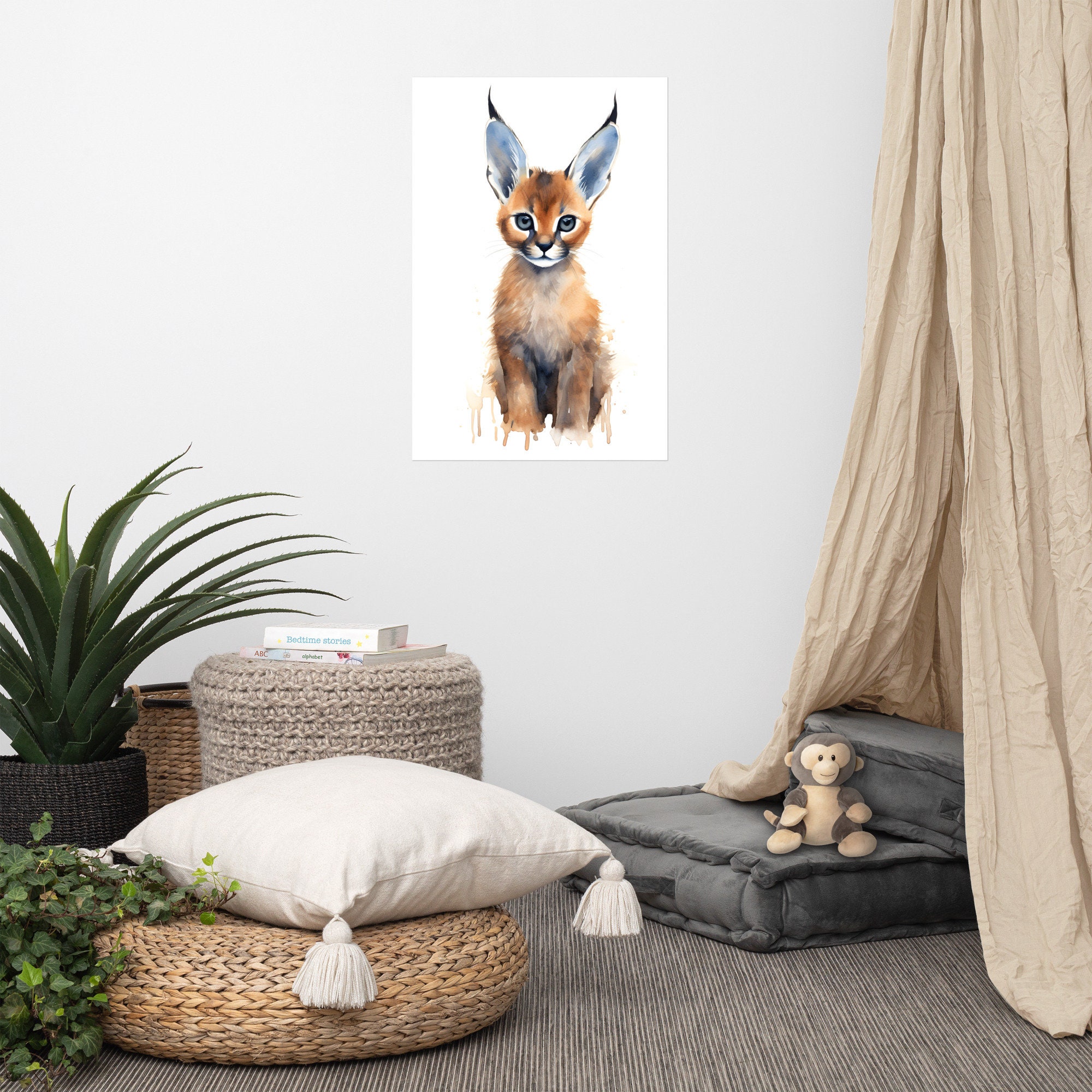 Mini - Ausgabe“ vom CARACAL!  Baby animals, Cute baby animals