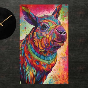 Colorful Guinea Pig Flag | Guinea Pig Print | Allover Print | Colorful Animal | Cute Animal