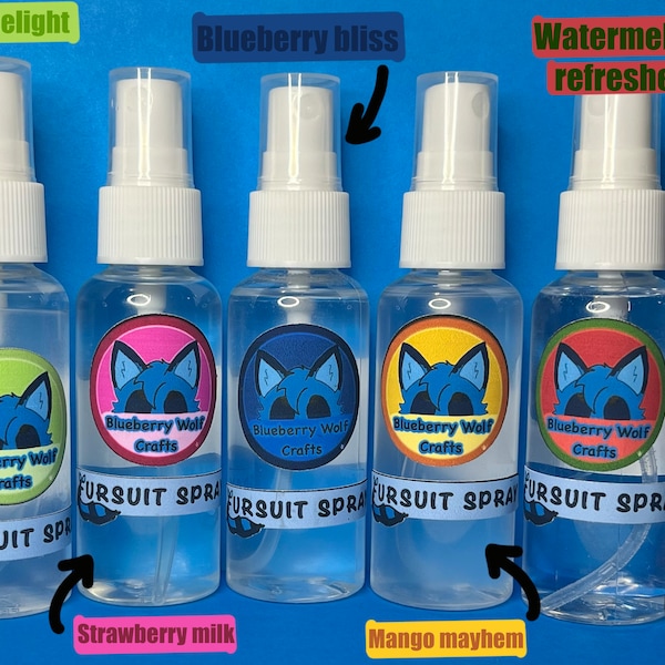 Fursuit spray | Fruity Fursuit spray