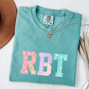 Chemise RBT imitation patchwork Comfort Colors, chemise printanière Registered Behaviour Technician